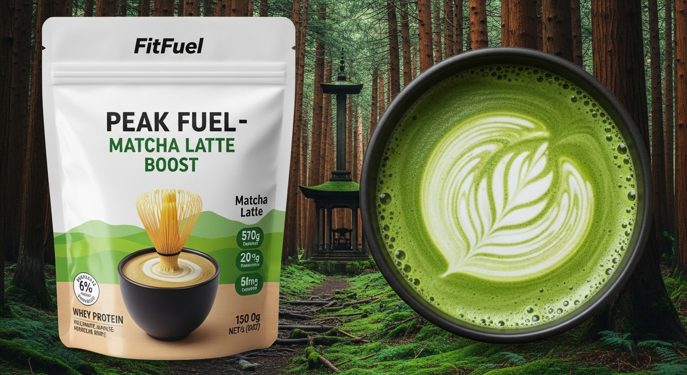 ホエイプロテイン-森薫る抹茶味